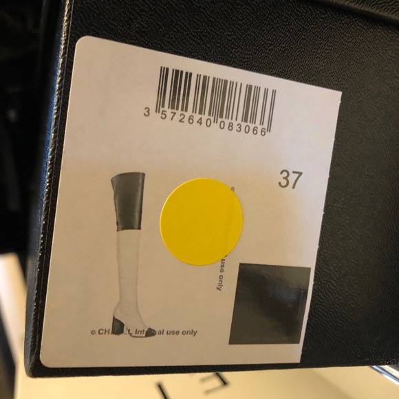 BRAND NEW - Chanel - Thigh-high Leather Boots - Picture 8 of 8